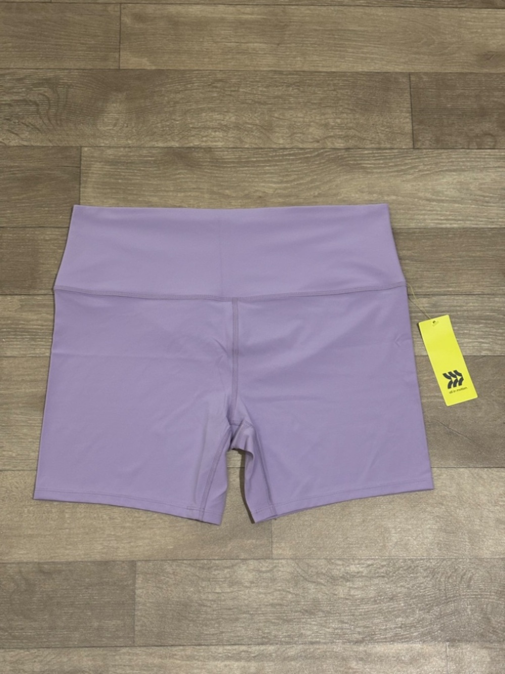 All In Motion Women s Everyday Soft Ultra High-Rise Bike Shorts Light Purple - Picture 3 of 16